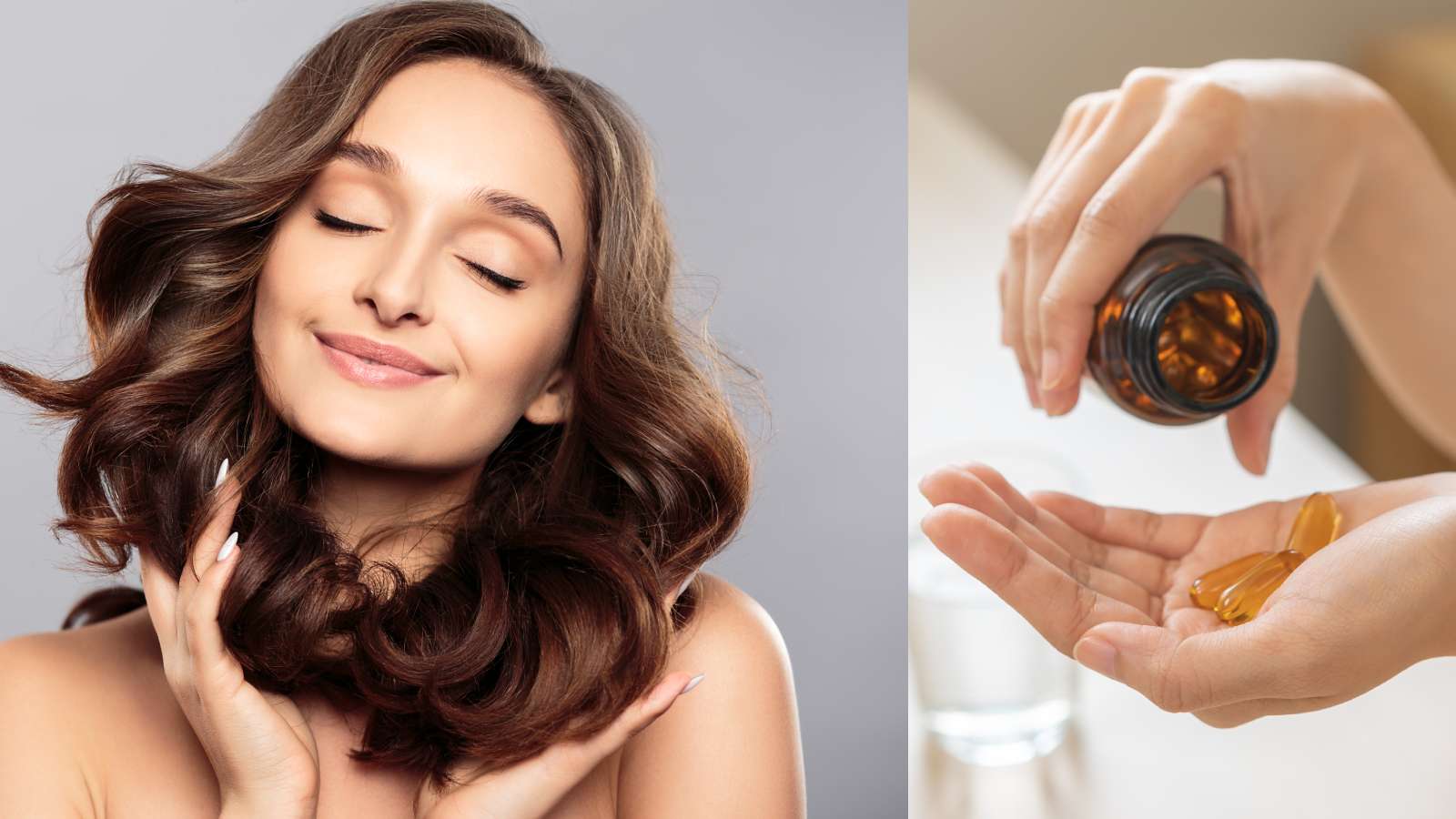 Biotin hair gummies for strong and shiny hair