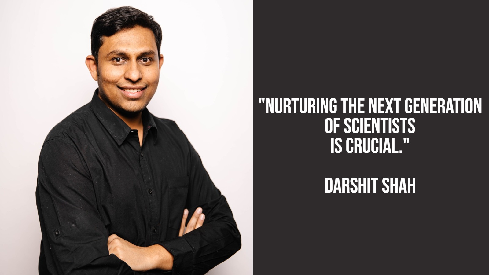 From pharmacy graduate to Biotech Innovator: Darshit Shah’s Journey of Scientific Excellence