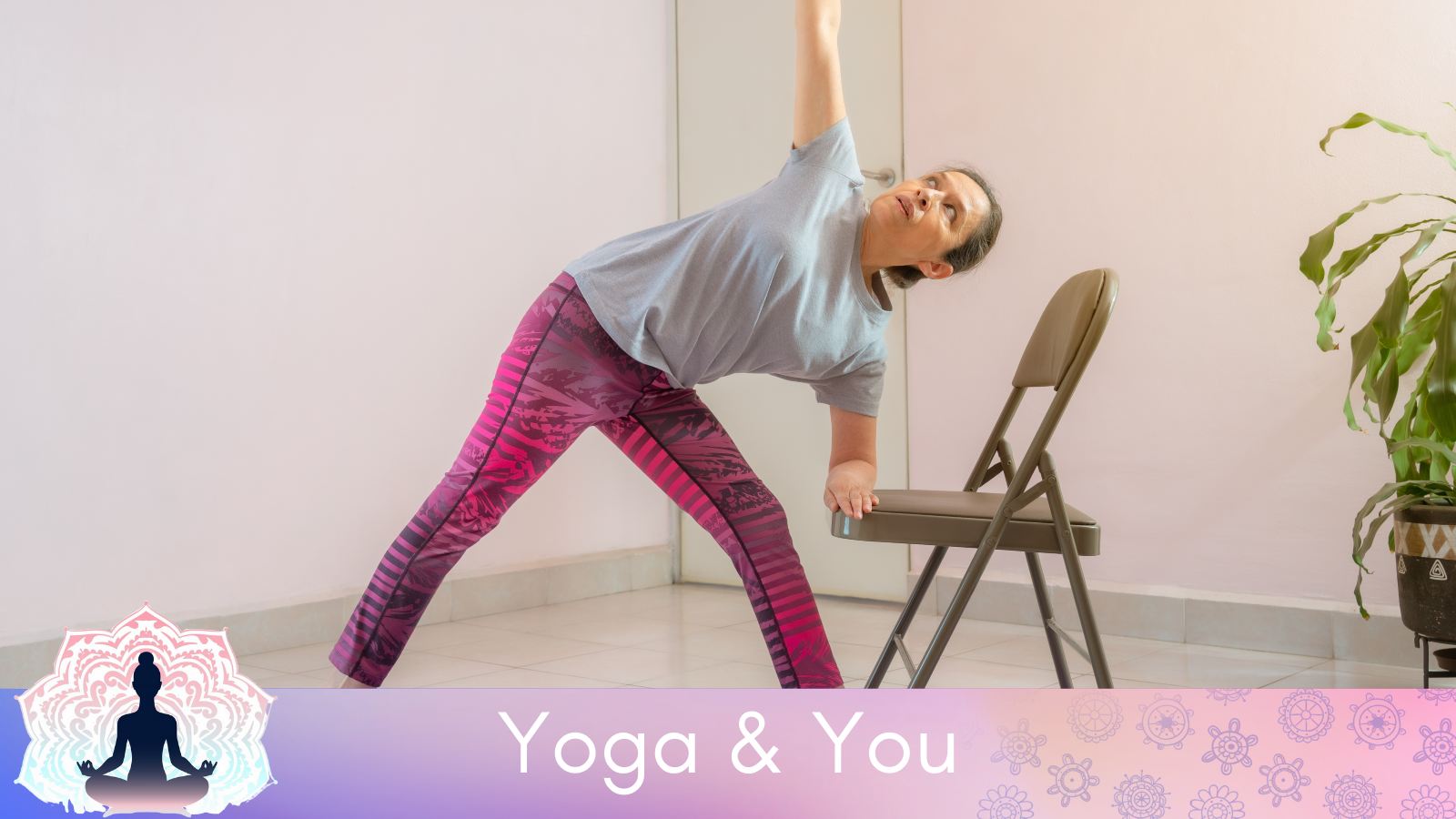 Chair yoga for seniors: Poses with steps