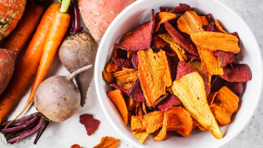 Make healthy vegetable chips with these recipes