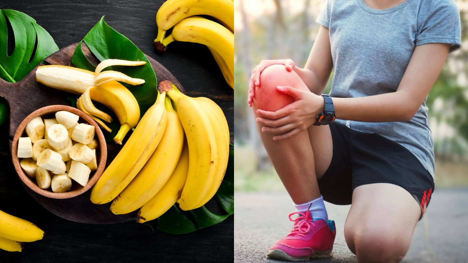 Bananas can be the go-to remedy for joint pain