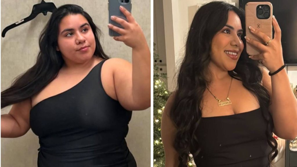 Fitness influencer undergoes drastic weight loss